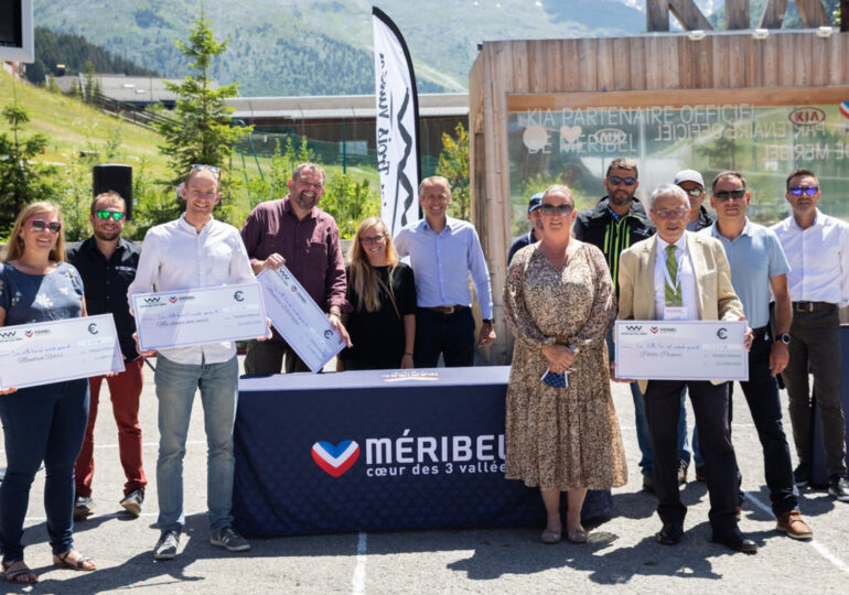 Méribel la joue solidaire